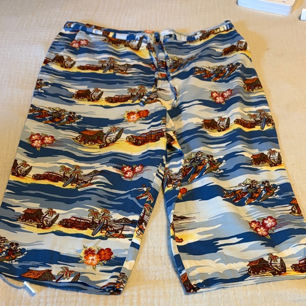 Island Vibes Blue Board Shorts
